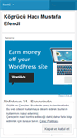 Mobile Screenshot of koprucuhacimustafatandoganhocaefendi.wordpress.com