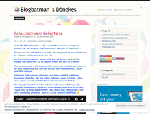 Tablet Screenshot of blogbatman.wordpress.com