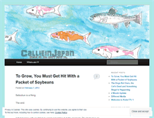 Tablet Screenshot of callieinjapan.wordpress.com