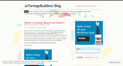 Desktop Screenshot of fantagebuddies.wordpress.com
