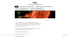 Desktop Screenshot of esicv.wordpress.com