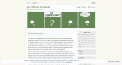 Desktop Screenshot of aliterarylife.wordpress.com