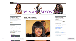 Desktop Screenshot of howmanybeyonces.wordpress.com