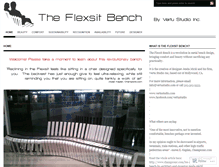 Tablet Screenshot of flexsit.wordpress.com