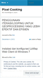 Mobile Screenshot of pixelcooker.wordpress.com