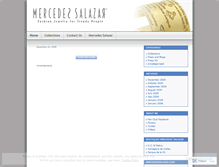 Tablet Screenshot of mercedessalazar.wordpress.com
