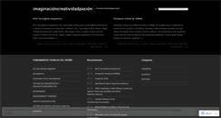 Desktop Screenshot of imaginacioncreatividadpasionelianadelgadorojas.wordpress.com
