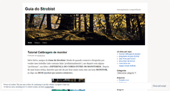 Desktop Screenshot of guiadostrobist.wordpress.com
