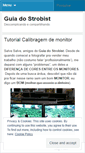 Mobile Screenshot of guiadostrobist.wordpress.com