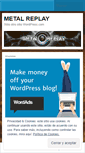 Mobile Screenshot of metalreplay.wordpress.com