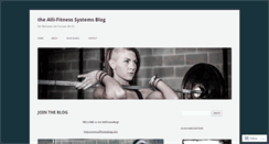 Desktop Screenshot of getfitwithalli.wordpress.com