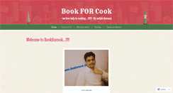 Desktop Screenshot of bookforcook.wordpress.com