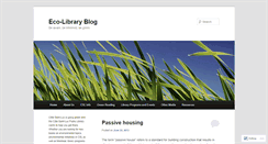 Desktop Screenshot of cslgreenlibrary.wordpress.com