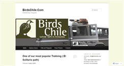 Desktop Screenshot of birdschile.wordpress.com