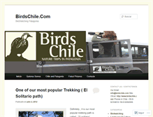 Tablet Screenshot of birdschile.wordpress.com
