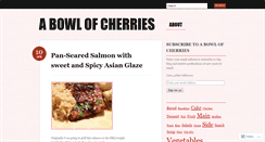 Desktop Screenshot of abowlofcherriesblog.wordpress.com