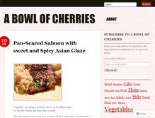 Tablet Screenshot of abowlofcherriesblog.wordpress.com