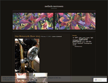 Tablet Screenshot of melindam.wordpress.com