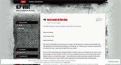Desktop Screenshot of gpvibe.wordpress.com