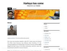 Tablet Screenshot of hartoyo.wordpress.com