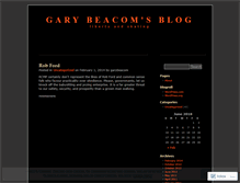 Tablet Screenshot of garybeacom.wordpress.com