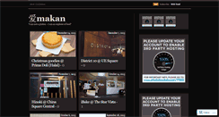 Desktop Screenshot of aimakan.wordpress.com