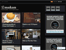 Tablet Screenshot of aimakan.wordpress.com