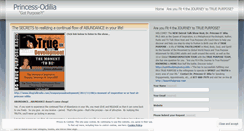 Desktop Screenshot of princessodilia.wordpress.com