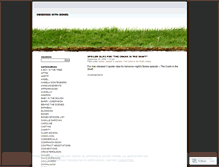 Tablet Screenshot of obsessedwithbones.wordpress.com