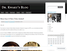 Tablet Screenshot of drkwaku.wordpress.com