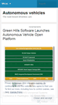 Mobile Screenshot of driverless.wordpress.com