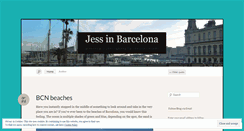 Desktop Screenshot of jessinbarcelona.wordpress.com