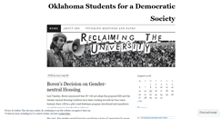 Desktop Screenshot of oklahomasds.wordpress.com