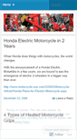 Mobile Screenshot of motorcyclegifts.wordpress.com