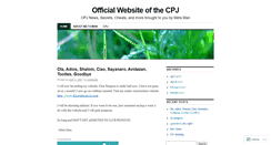 Desktop Screenshot of cpjrocks.wordpress.com