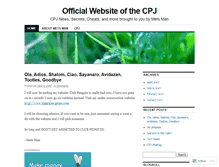 Tablet Screenshot of cpjrocks.wordpress.com