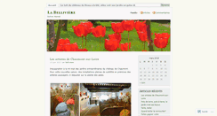 Desktop Screenshot of belliviere.wordpress.com