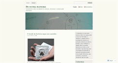Desktop Screenshot of deoutramaneira.wordpress.com