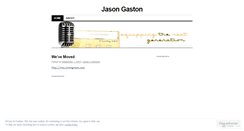 Desktop Screenshot of jasongaston.wordpress.com