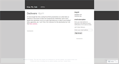 Desktop Screenshot of kissmyask.wordpress.com