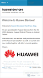 Mobile Screenshot of huaweidevices.wordpress.com