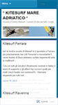 Mobile Screenshot of kitesurfmareadriatico.wordpress.com