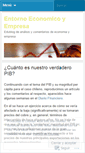 Mobile Screenshot of entornoeconomico.wordpress.com