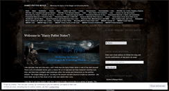 Desktop Screenshot of harrypotternotes.wordpress.com