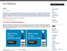 Tablet Screenshot of centralwallpaper.wordpress.com
