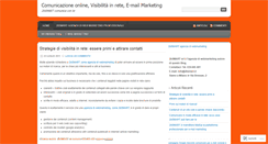 Desktop Screenshot of comunicareinrete.wordpress.com