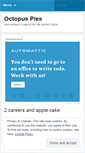 Mobile Screenshot of octopuspie.wordpress.com