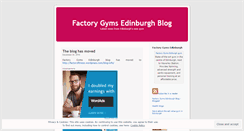 Desktop Screenshot of factorygyms.wordpress.com