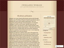 Tablet Screenshot of cwellons.wordpress.com