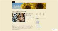 Desktop Screenshot of cooperativenetworking.wordpress.com